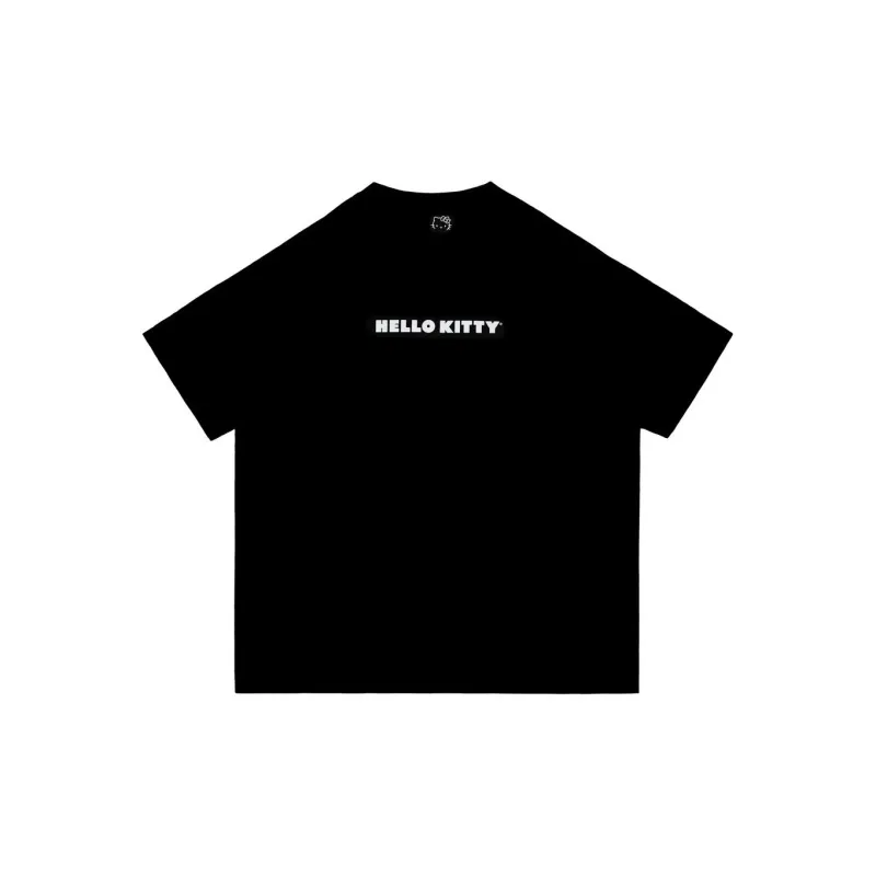 Vandy The Pink x Hello Kitty/, Hello Kitty Collaboration T Shirt Unisex Black-1