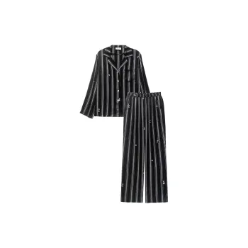 Sangluo Pajama Set Unisex Black