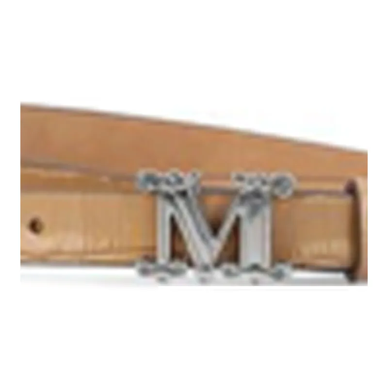 MaxMara Studio Logo Plaque Belt-2