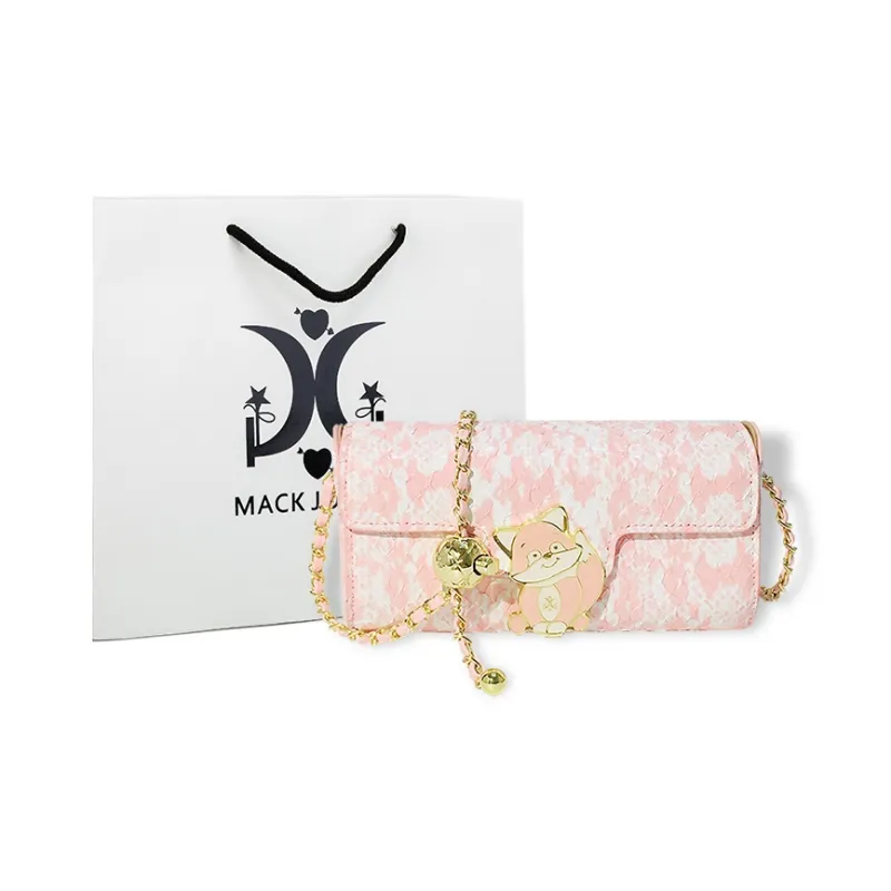 MACK JODAER Synthetic Leather Crossbody Bags Shoulder Bags Regular Women's Light Pink-1