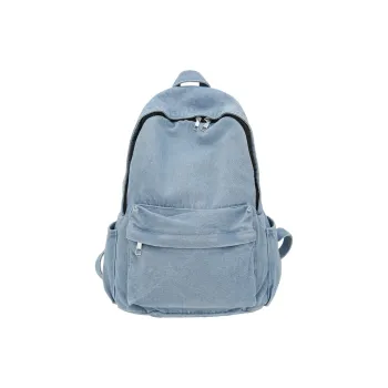 Kaka Tree Denim Backpack Unisex Black/Dark Blue/Vintage Blue/Light Blue