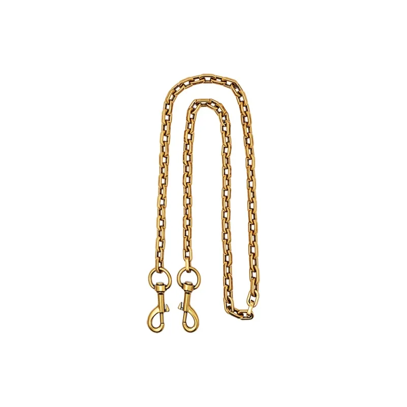 Brass Decorative Chain Adjustment Replacement Bag Strap Women's Antique Gold-3