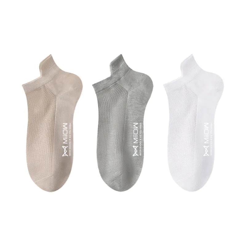 MIIOW Cool One Summer Series Ankle Socks Men's 3 Pack-5
