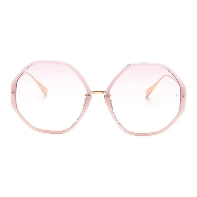 Linda Farrow Alona Geometric frame Sunglasses-1