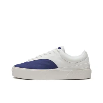 EQLZ EQUALIZER Fault 22LO Wear Resistant Low Top Skateboard Shoes Unisex Aurora White Air Force Blue