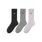 3 Pack[Black+Gray+Light Purple]