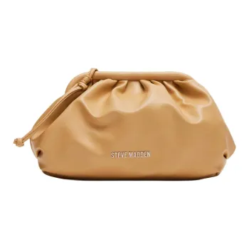 STEVE MADDEN Synthetic Material Clutch Regular Women's Cream