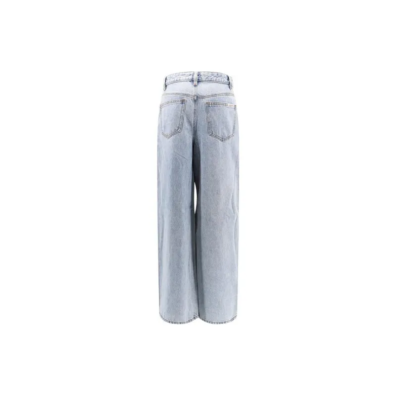 Self portrait Embellished Wide Leg Jeans-1