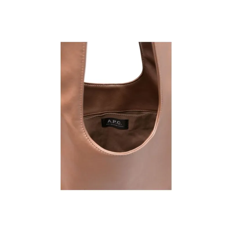 A.P.C Polyurethane With Polyester Tote Bag, Shopping Bag, Handbag Women's Pink-3