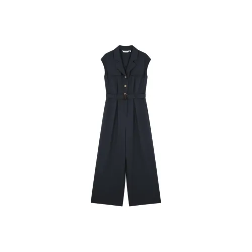 IHIMI Jumpsuits Women's Navy Blue