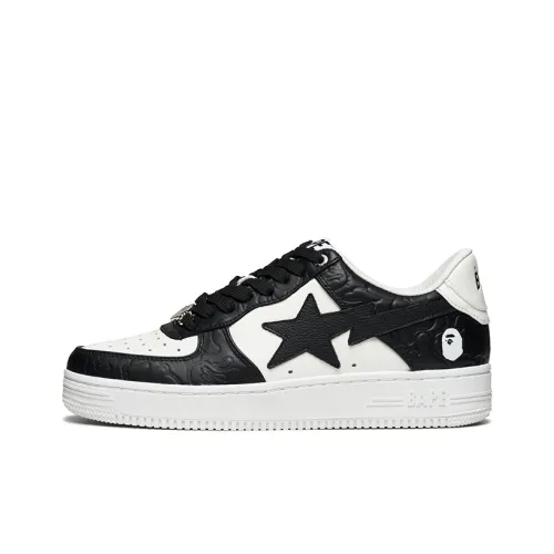 A BATHING APE Skateboard Shoes Men Low-Top