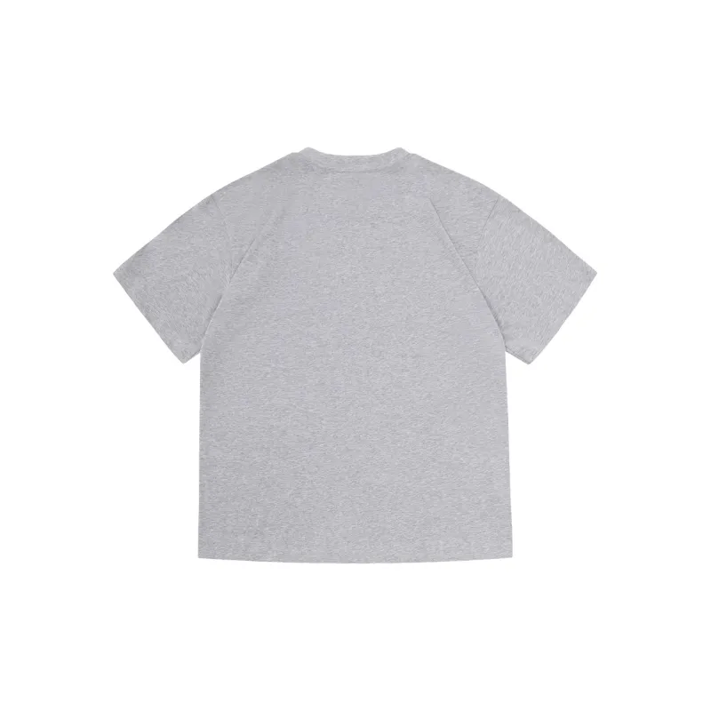 Suamoment Sports Casual Heavyweight Short Sleeved T Shirts Unisex-13