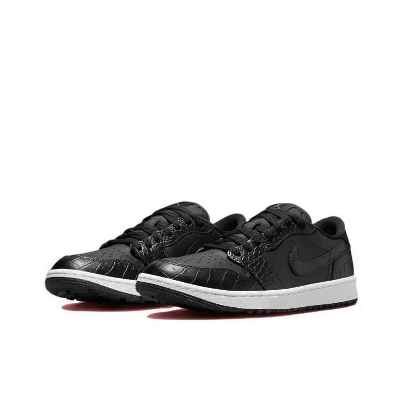 Air Jordan 1 Low Golf 'Black Crocodile'-2