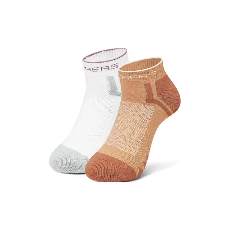 Skechers Ankle Socks Unisex 2 Pack-0