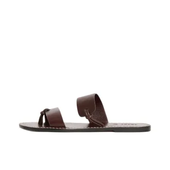 SOEUR Flip Flops Women's Dark Brown