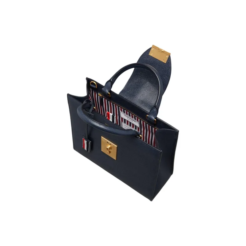 THOM BROWNE Small Mr. Thom Top Handle Bag-3