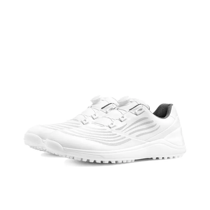 PGM Slip Resistant Low Top Golf Shoes Men's Moon White-2
