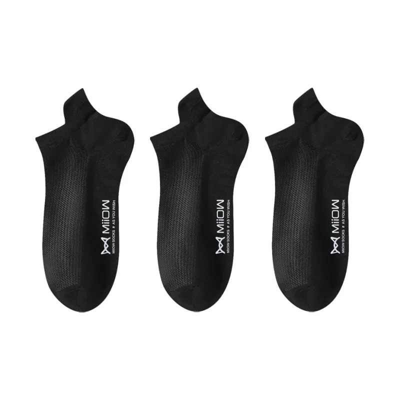 MIIOW Cool One Summer Series Ankle Socks Men's 3 Pack-6