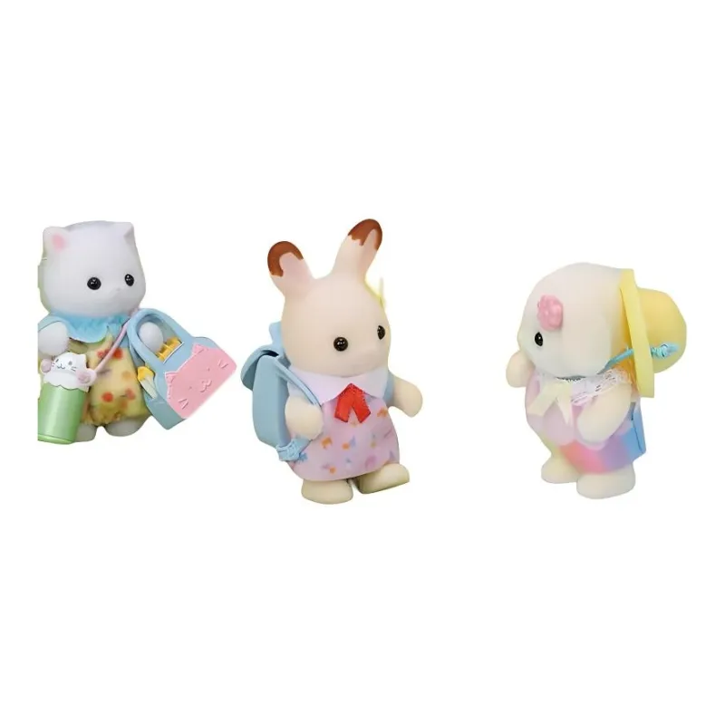 Sylvanian Families Preschool Buddy Going To School Set Dolls Plush Doll Trumpets High-1