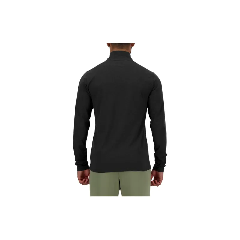 New Balance Space Dye Shirt Men's Black-1