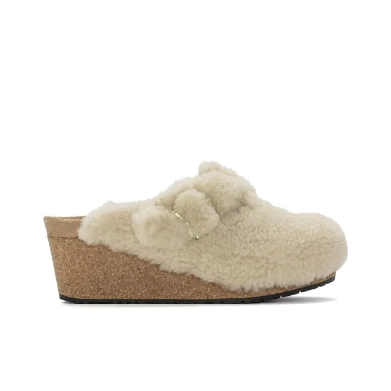 Birkenstock Odor Resistant Abrasion Resistant Wrap toe Slippers Women's Beige-1