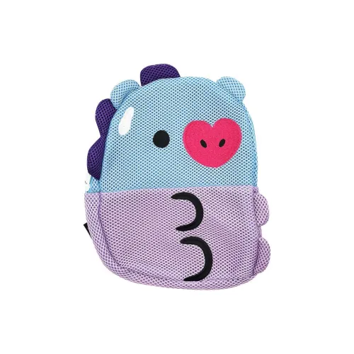 LINE FRIENDS BT21 Storage Bags Blue Purple