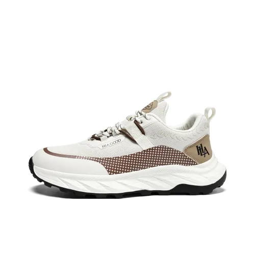 HLA Breathable Mid Top Casual can running Shoes Men's