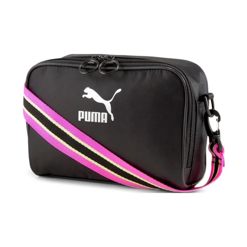 PUMA Fabric Crossbody Bag, Shoulder Bag Regular Unisex Black-3