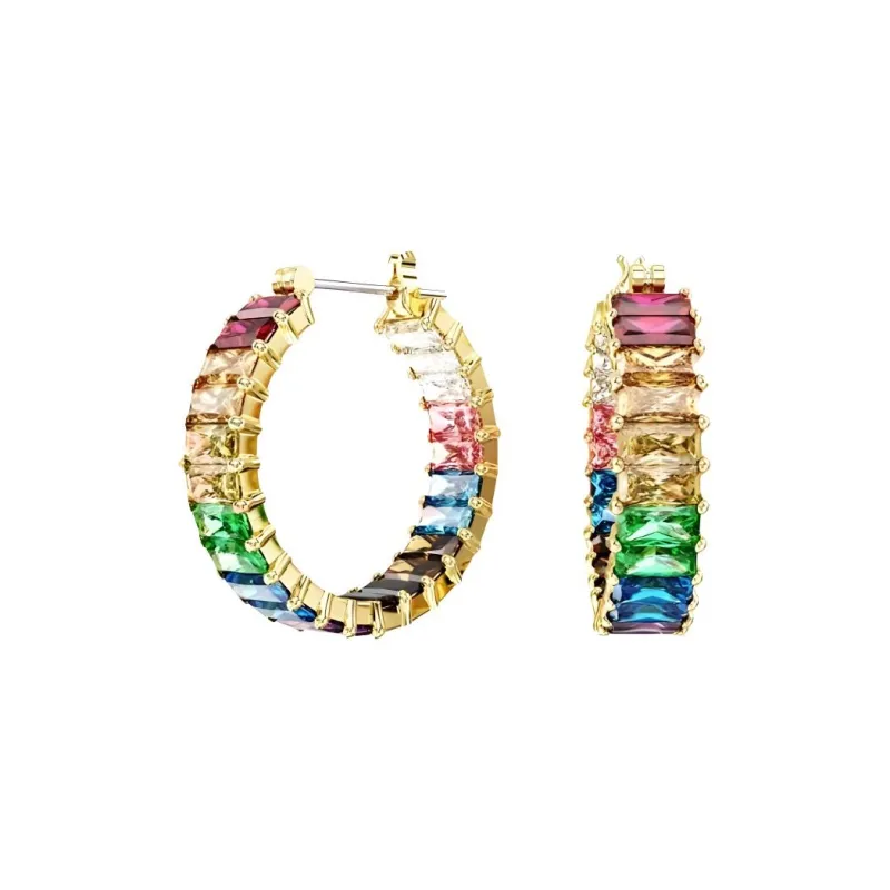 Swarovski Alloy Earrings Women's Multicolor-0
