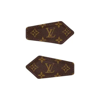 LOUIS VUITTON Lv Backstage Hair Clip Toile
