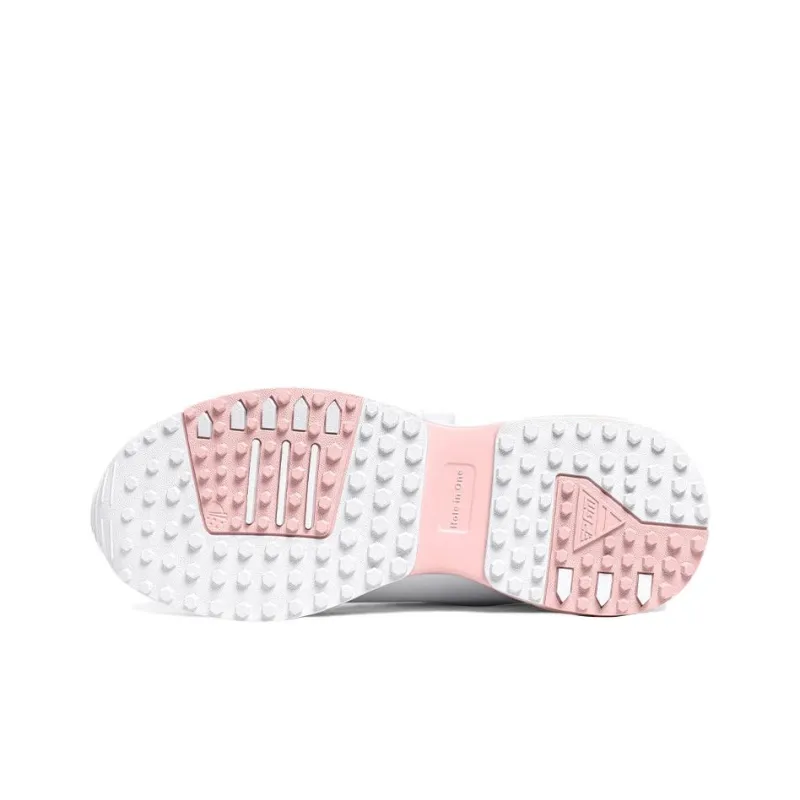 PGM Anti Slip Wear Resistant Low Top Golf Shoes Women's White Pink-4