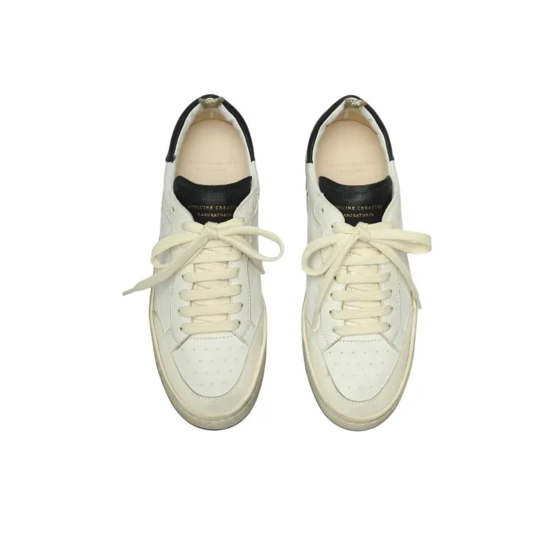 Officine Creative Magic Skateboard Shoes Women's White Black-4