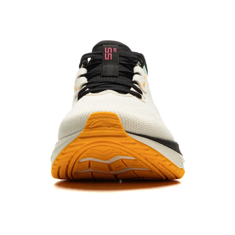 LiNing Wu Yi Lite 2.0 V2 Cushioned Anti Slip Wear Resistant Breathable Lightweight Low Top Running Shoes Men's Ecru-4