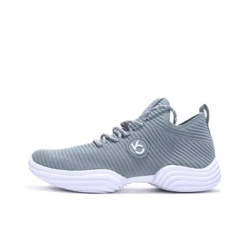 KVIV Breathable Cushioning Low Top Casual Shoes Unisex Asphalt Gray