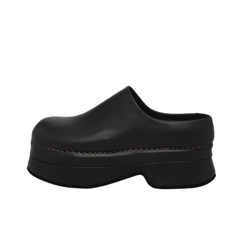 Alexander McQueen Round Toe Slip On Clogs-0