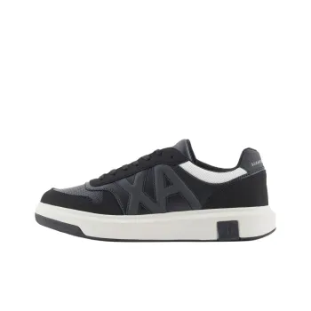 ARMANI EXCHANGEAE Low Top Skateboard Shoes Men's Black