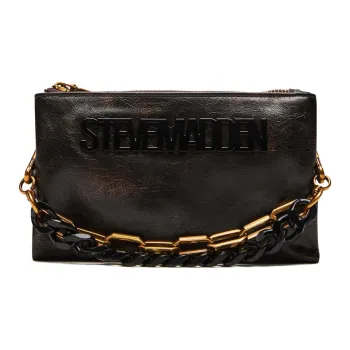 STEVE MADDEN Synthetic Material Shoulder Bag Crossbody Bag Women's Dark Brown