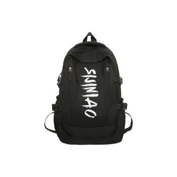 Kaka Tree Nylon Backpack Unisex Black/Gray/Red/Green/White