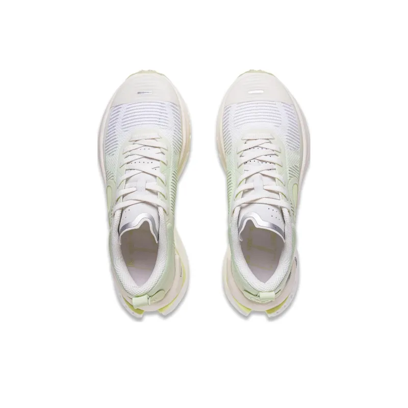 LiNing Jueying CRC Cushioning, Wear Resistant Low Top Casual Running Shoes Women's White Green-3