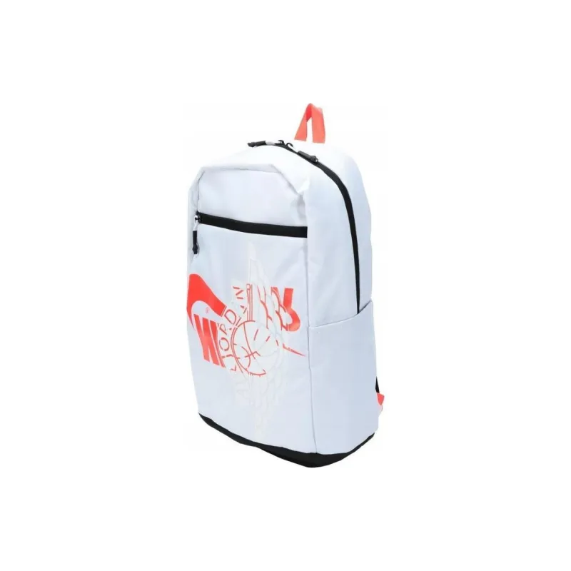 Jordan Polyester Basketball Bags Backpack Double Shoulder Regular Unisex White-4