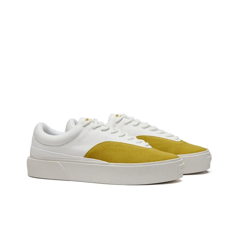 EQLZ EQUALIZER Fault 22LO Wear Resistant Low Top Casual Skateboard Shoes Unisex Aurora White Grass Gray Green-2