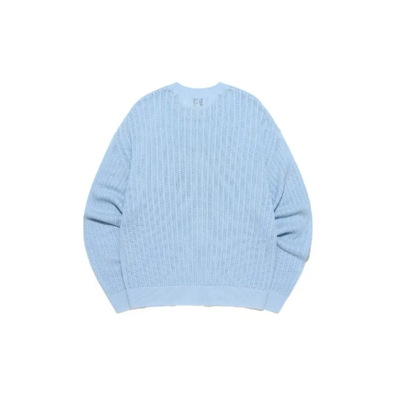 Lee Knitwear Men Sky Blue-1
