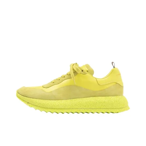 Officine Creative Race Rubrex 101 Low-Top Casual Shoes 4.5cm Women's Yellow