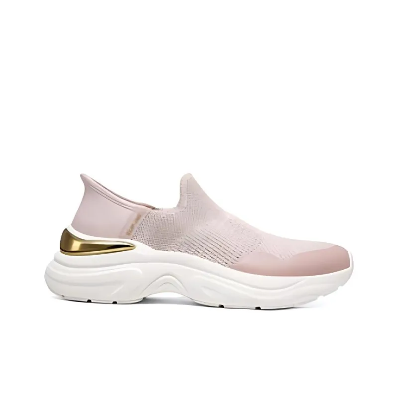 Skechers Slip Ins Anti Slip Wear Resistant Low Top Casual Shoes Women's Pink-1