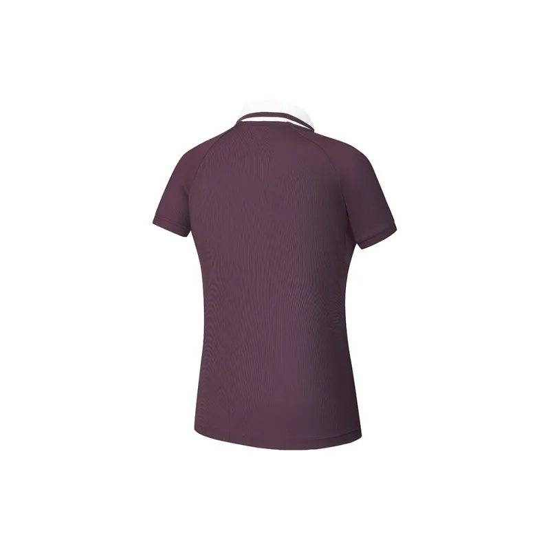 FILA Polo Shirt Women's Dark Coffee Brown-1
