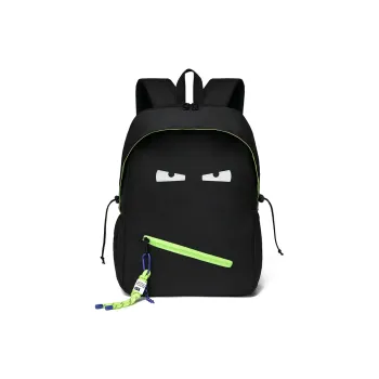 Kaka Tree Oxford Backpack Regular Unisex Black