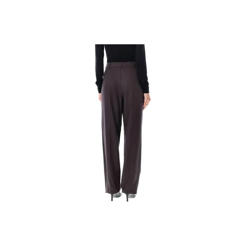 Stella McCartney Mid-Rise Pleat Detailed Trousers-1