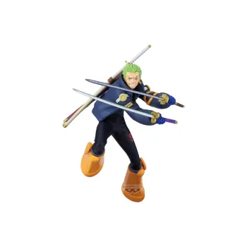 BANPRESTO BRC One Piece, Egghead Island Zoro Bonus Gifts 16cm
