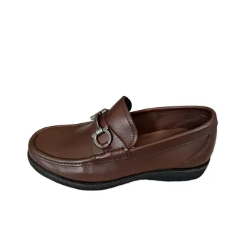 Ferragamo Loafers Men Brown