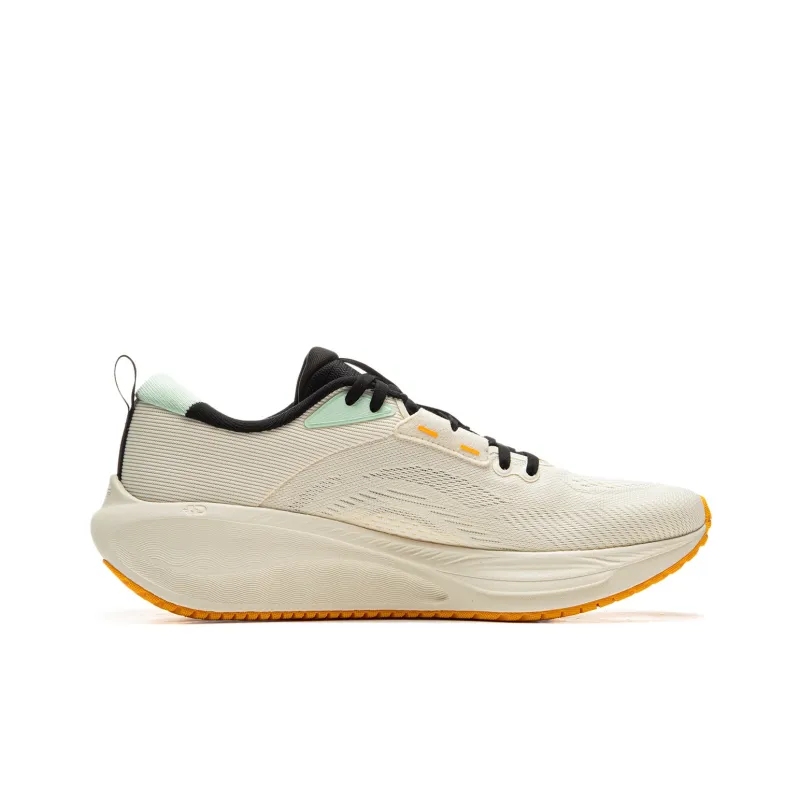 LiNing Wu Yi Lite 2.0 V2 Cushioned Anti Slip Wear Resistant Breathable Lightweight Low Top Running Shoes Men's Ecru-1